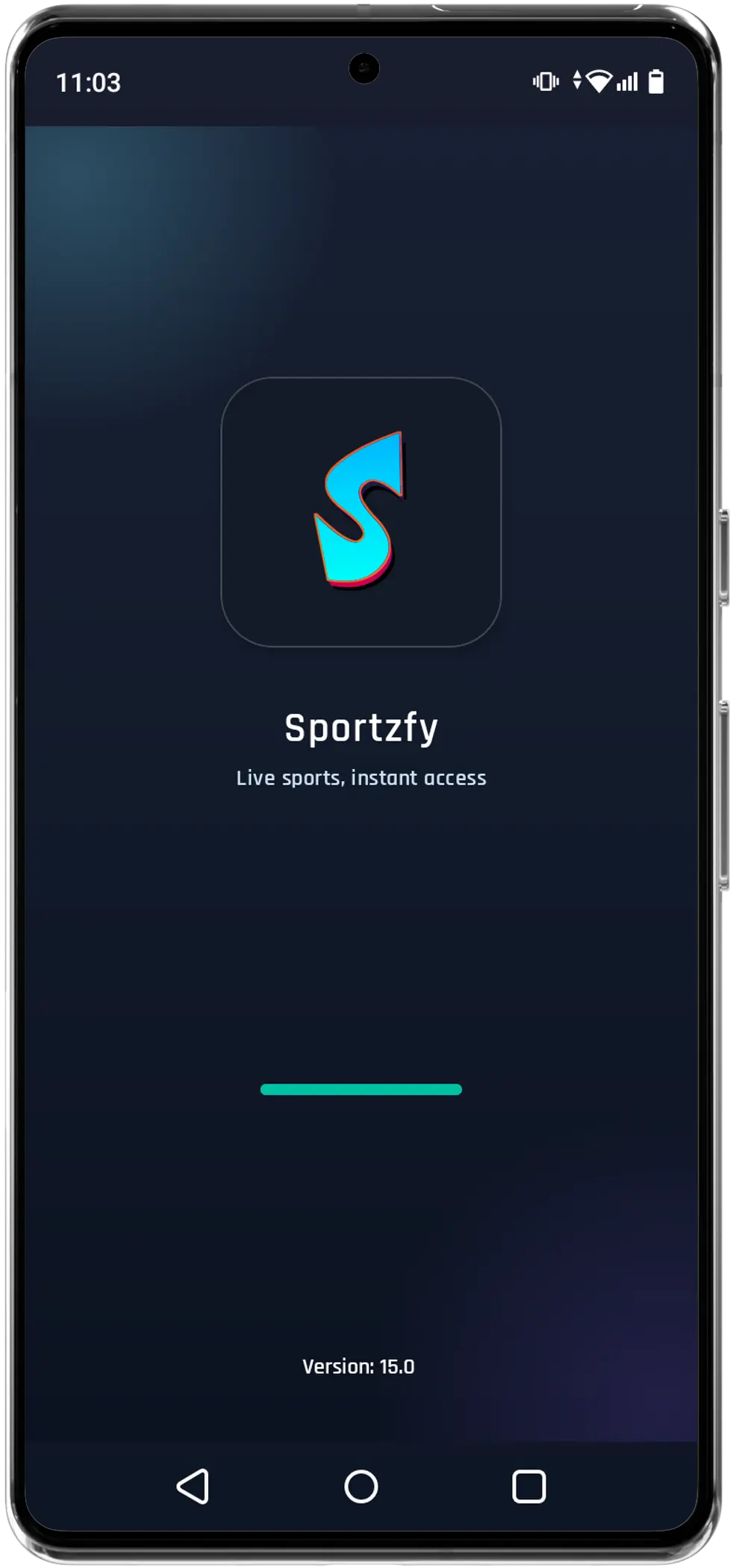 SPORTZFY App Mockup
